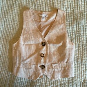 Shona Joy Linen Vest